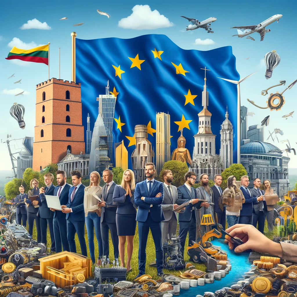 ES parama verslui Lietuvoje